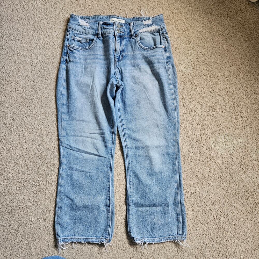 BKE Payton Cropped Flare Stretch Jean 29x27